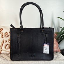 Load image into Gallery viewer, Acadia Hand Tooled Leather Tote Bag