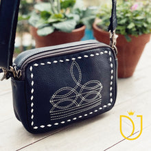 Load image into Gallery viewer, Texas Trail Leather Crossbody Purse