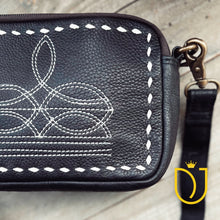 Load image into Gallery viewer, Texas Trail Leather Crossbody Purse