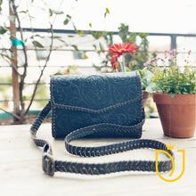 Load image into Gallery viewer, Desert Dancer Hand Tooled Leather Crossbody Purse