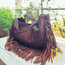 Load image into Gallery viewer, Mariposa Leather Hobo Purse