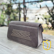 Load image into Gallery viewer, The Glory Suede Boot Stitch Purse