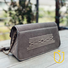 Load image into Gallery viewer, The Glory Suede Boot Stitch Purse