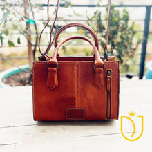 Load image into Gallery viewer, Judith Basin Hand Tooled Leather Tote Bag