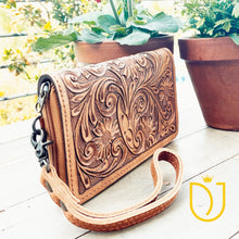 Load image into Gallery viewer, Horse Creek Hand Tooled Leather Wallet