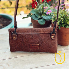 Load image into Gallery viewer, Cowden Place Leather Crossbody Purse