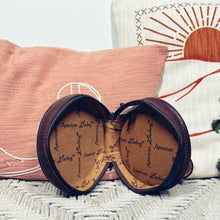 Load image into Gallery viewer, Aurora Round Hand Tooled Leather Wallet