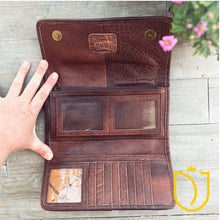 Load image into Gallery viewer, Millwood Western Hand Tooled Leather Wallet