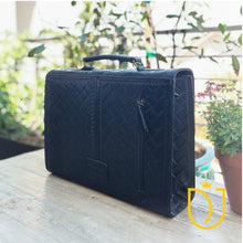 Load image into Gallery viewer, Broome Hand Tooled Leather Briefcase