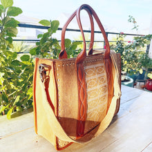 Load image into Gallery viewer, The Ginger Suede Leather Tote Bag