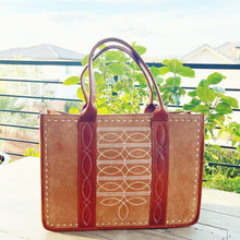 Load image into Gallery viewer, The Ginger Suede Leather Tote Bag