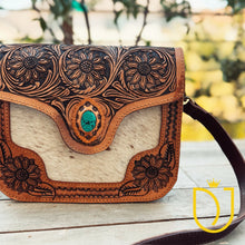 Load image into Gallery viewer, Telluride Western Leather Crossbody Purse