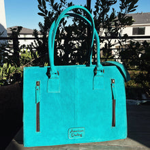 Load image into Gallery viewer, The Marilyn Suede Leather Tote Bag