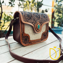 Load image into Gallery viewer, Telluride Western Leather Crossbody Purse