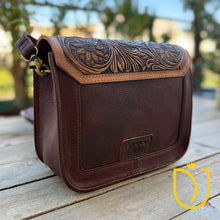Load image into Gallery viewer, Telluride Western Leather Crossbody Purse