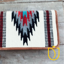 Load image into Gallery viewer, Snowflake Leather Crossbody Wallet