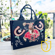 Load image into Gallery viewer, Bristol Belle Western Patent Leather Purse