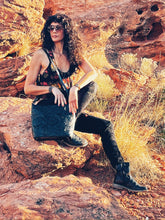 Load image into Gallery viewer, Valentina Hand Tooled Leather Crossbody Purse