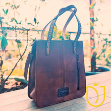 Load image into Gallery viewer, La Salle Hand Tooled Leather Purse