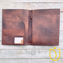 Load image into Gallery viewer, Cold Springs Leather Notebook Portfolio