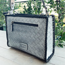 Load image into Gallery viewer, Silver City Hand Tooled Leather Crossbody Purse