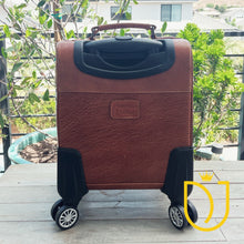 Load image into Gallery viewer, Stratford Hand Tooled Leather Suitcase