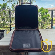 Load image into Gallery viewer, Stratford Hand Tooled Leather Suitcase