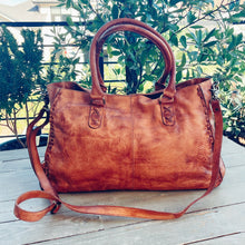 Load image into Gallery viewer, McKenzie Landing Leather Crossbody Purse