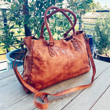 Load image into Gallery viewer, McKenzie Landing Leather Crossbody Purse