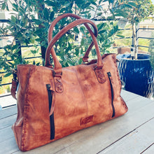 Load image into Gallery viewer, McKenzie Landing Leather Crossbody Purse