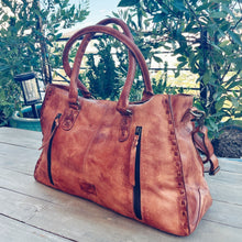 Load image into Gallery viewer, McKenzie Landing Leather Crossbody Purse