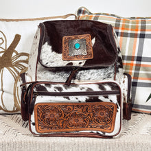 Load image into Gallery viewer, Dee Creek Western Leather Backpack