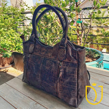 Load image into Gallery viewer, Grand Terrace Vintage Leather Crossbody Purse