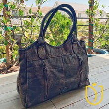 Load image into Gallery viewer, Grand Terrace Vintage Leather Crossbody Purse