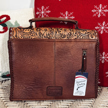 Load image into Gallery viewer, Yosemite Hand Tooled Leather Laptop Bag