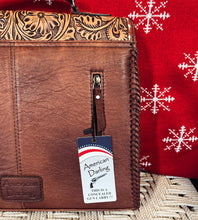 Load image into Gallery viewer, Yosemite Hand Tooled Leather Laptop Bag
