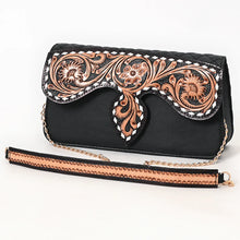 Load image into Gallery viewer, Sage Dust Western Leather Shoulder Bag