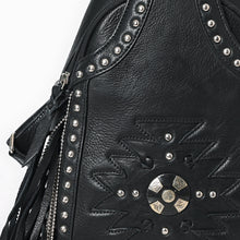 Load image into Gallery viewer, Nightshade Leather Sling Bag