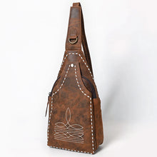 Load image into Gallery viewer, Bygone Beauty Leather Sling Bag