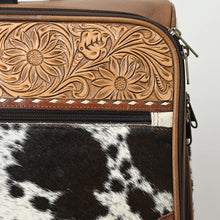 Load image into Gallery viewer, Manchester Hand Tooled Leather Suitcase