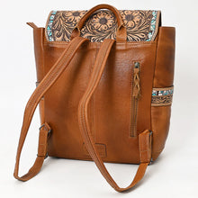Load image into Gallery viewer, West Bend Western Leather Backpack