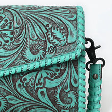 Load image into Gallery viewer, Desert Dancer Hand Tooled Leather Crossbody Purse