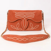 Load image into Gallery viewer, The Glory Suede Boot Stitch Purse