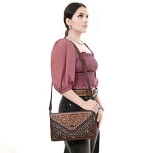 Load image into Gallery viewer, The Bailey Suede Leather Crossbody Purse