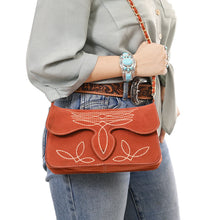 Load image into Gallery viewer, The Glory Suede Boot Stitch Purse