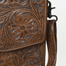Load image into Gallery viewer, Broome Hand Tooled Leather Briefcase