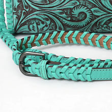 Load image into Gallery viewer, Desert Dancer Hand Tooled Leather Crossbody Purse