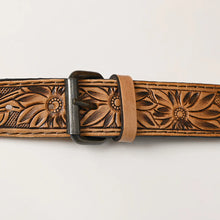 Load image into Gallery viewer, Thompson Hand Tooled Leather Shoulder Tote Bag