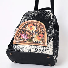 Load image into Gallery viewer, Spring Blooms Western Leather Backpack