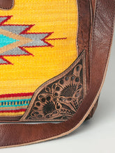 Load image into Gallery viewer, Fantastic Voyage Western Leather Weekender Duffel Bag